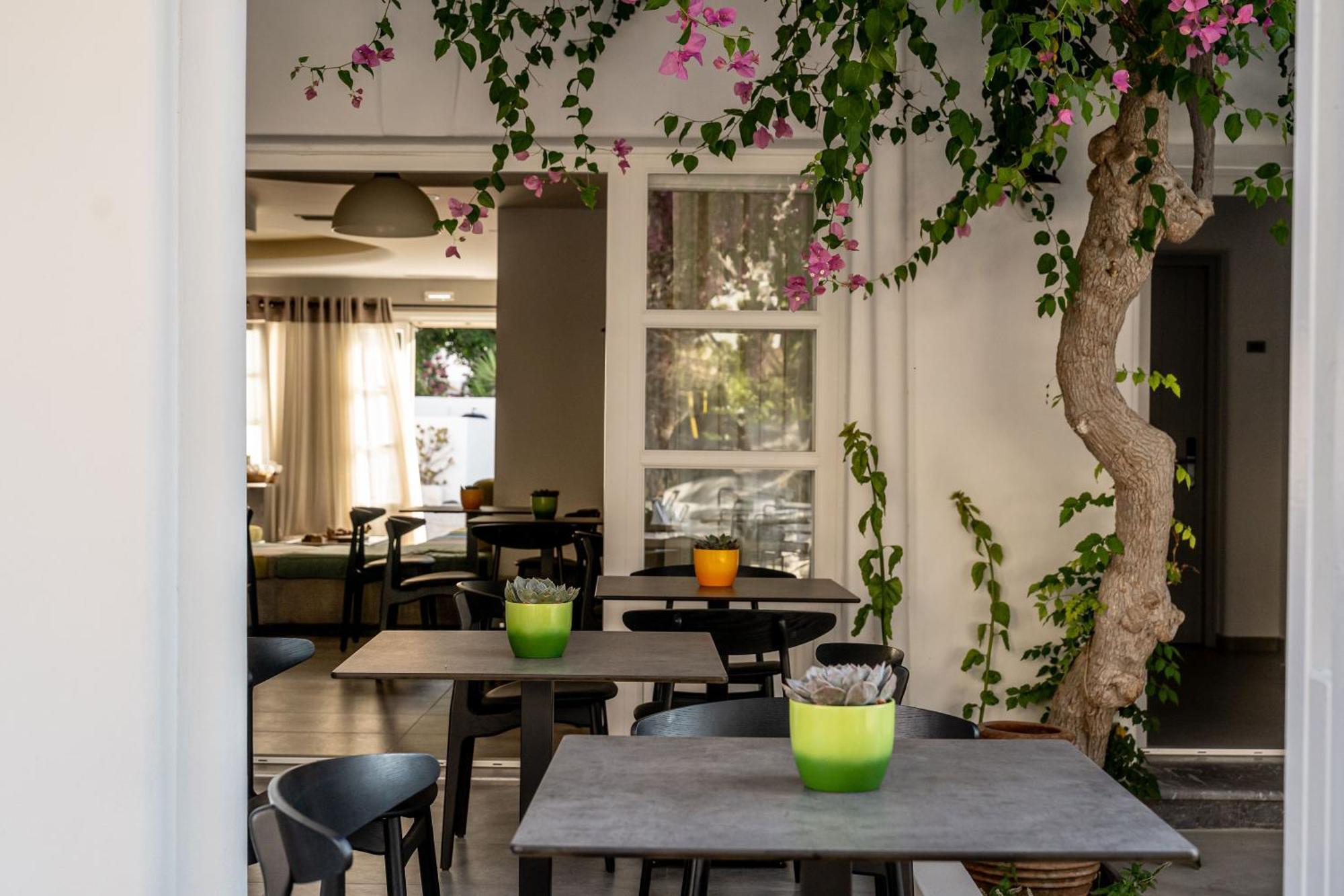 Hippocampus Hotel Kamari  Bagian luar foto